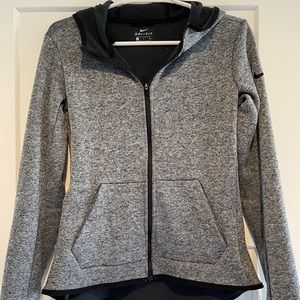 Nike Dri-Fit Grey Zip Up Jacket